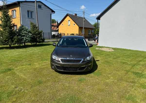 Peugeot 308 cena 32900 przebieg: 150000, rok produkcji 2015 z Grybów małe 56